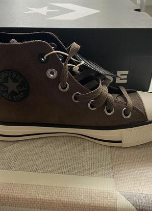 Кеды converse, 35 размер, новые, замшевые, водоотталкивающие4 фото