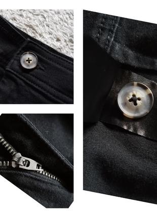 Джинсы широкие h&m короткие широкие джинсы кюлоты чёрные широкие джинсы укороченные палаццо8 фото