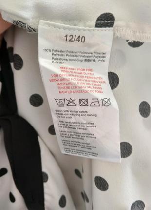 Блуза сорочка в горох р. 46-48 4
