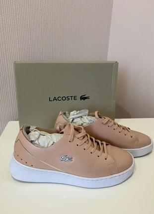 Фирменные женские кроссовки lacoste