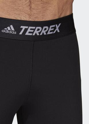 Adidas agravic trail tights штани термо легінси для бігу спорту2 фото