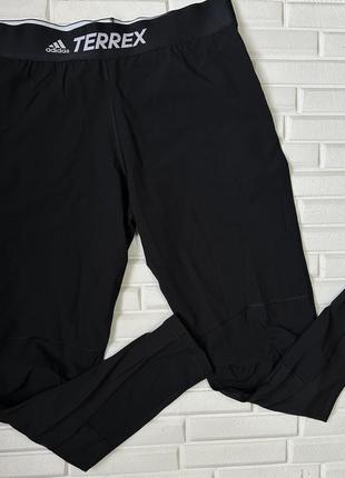 Adidas agravic trail tights штани термо легінси для бігу спорту7 фото