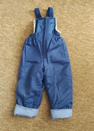 Комбінезон зимовий комбінований: штани з нагрудником + куртка