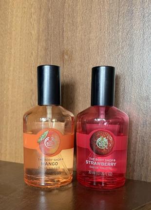 The body shop strawberry & mango eau de toilette