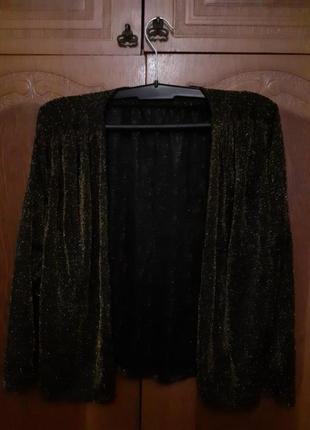 Нарядный вечерний костюм сарафан и пиджак/накидка7 фото