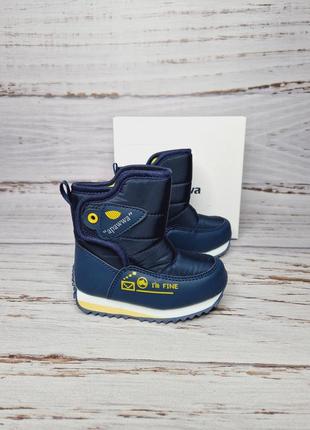 Зимние ботинки дутики фирмы apawwa