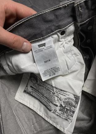 Мужские джинсы levis 501, размер по факту 30 (s)7 фото