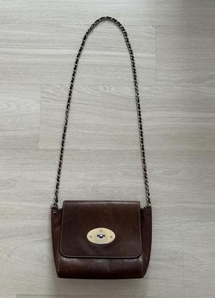 Сумка кожаная mulberry1 фото