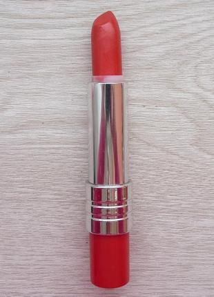Стійка помада сlinique long last lipstick g5 coral chic тестер3 фото