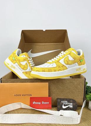 Кросівки nike air force 1 low x louis vuitton by virgil abloh