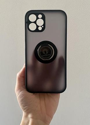 Новый упакованный чехол magnetic ring case для iphone 12pro 4
