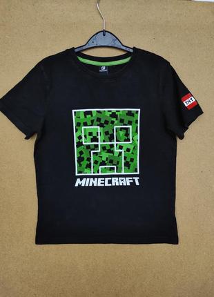 Фирменная футболка next майнкрафт minecraft р. 11 лет2 фото