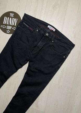 Чоловічі стильні джинси tommy hilfiger, розмір 34-36 (l-xl)4 фото