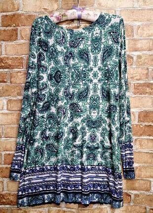 Трикотажна блуза туніка2 фото