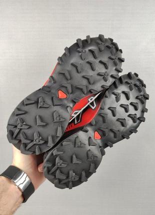 Salomon speedcross grid black&amp;red8 фото