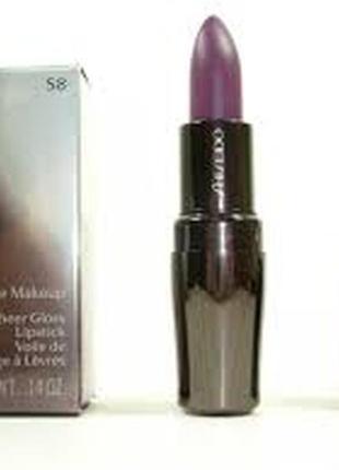 Сияющая помада shiseido gloss sheer lipstick s8 violet tint тестер1 фото