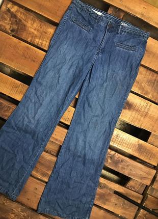 Жіночі бавовняні джинси (штани, брюки) gap (геп мрр ідеал оригінал сині)
