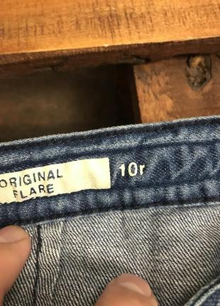 Женские хлопковые джинсы (штаны, брюки) gap (гэп мрр идеал оригинал синие)4 фото