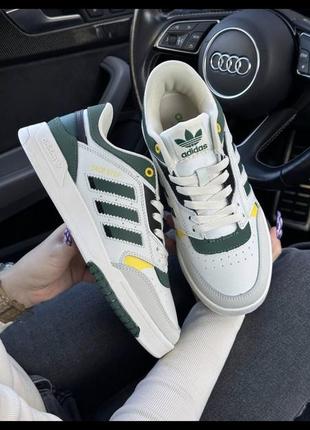 Adidas drop step milk green