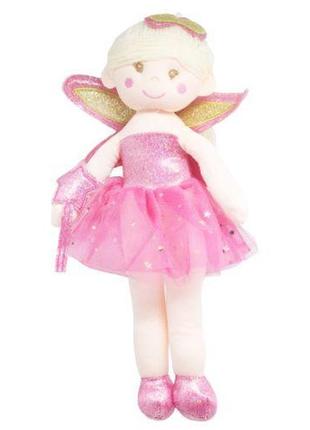 Мягкая кукла "фея", розовая1 фото