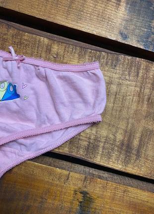 Детские хлопковые трусики с принтом girls (герлс 9-10 лет 134-140 см оригинал разноцветные)