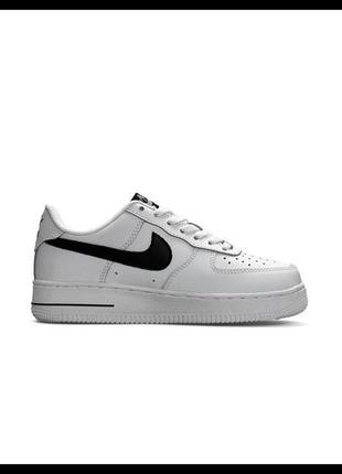 Nike air force 1 low classic white black premium3 фото