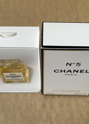 Chanel n5 edp, парфюмированная вода в миниатюре 1,5ml3 фото