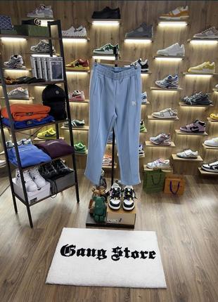 Штани palm angels ss23 blue pants