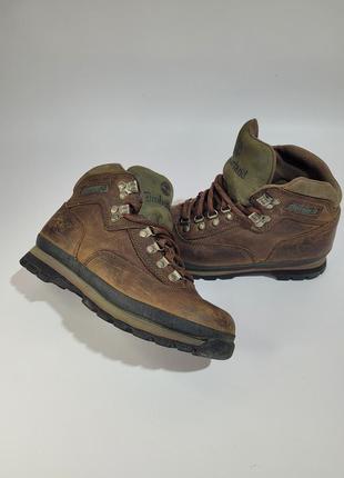 Оригінал!! жіночі черевики timberland classic leather euro hiker boots2 фото
