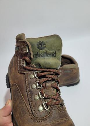 Оригінал!! жіночі черевики timberland classic leather euro hiker boots6 фото