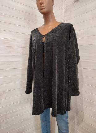 Легкий кардиган,накидка на 1 пуговк
