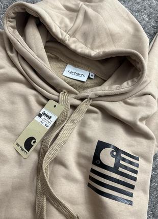 Худи carhartt flag hoodie6 фото