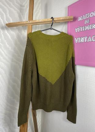Cos мирор базовый вязаный зеленый uq свитер owens шерсть maison кос7 фото