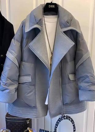 Жіноча зимова стьобана балонова куртка,женская зимняя стёганая балоновая тёплая...