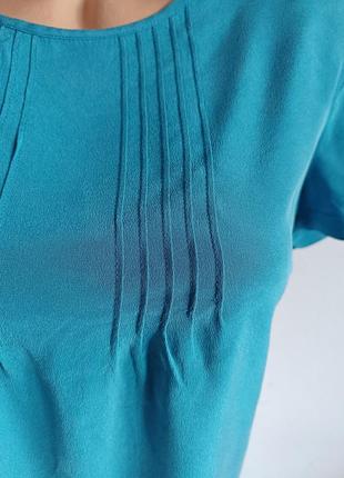 Шовкова блуза, 100% silk.4 фото