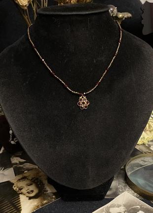 🇺🇸american vintage. вінтажний ланцюжок з підвіскою.