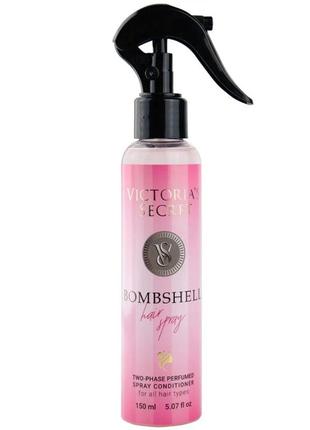 Двухфазный парфюмированный спрей-кондиционер для волос victoria's secret bombshell