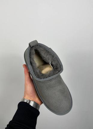 Уггі угги угг ugg ultra mini platform grey4 фото