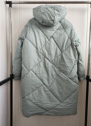 Новое зимнее/деми длинное пальто куртка зима женская оверсайз на м/l/xl9 фото