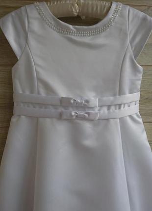 Нарядное белое платье jobn lewis 8л2 фото