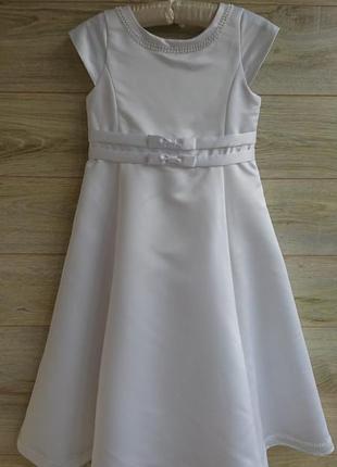 Нарядное белое платье jobn lewis 8л1 фото