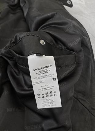 Кожаная куртка jack &amp;jones7 фото