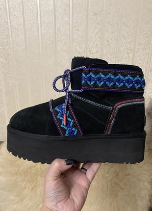 Ugg braid platform boot. оригинал4 фото