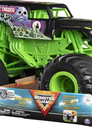 1:10 ! 42 см гигант машина hot wheels monster jam хот вілс giant grave digger truck