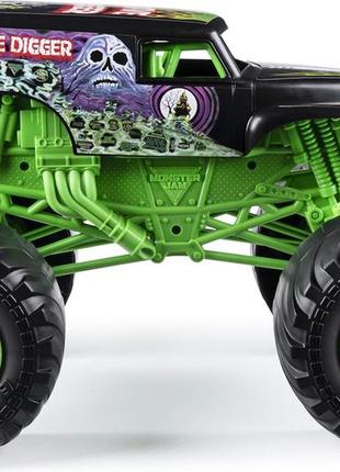 1:10 ! 42 см гигант машина hot wheels monster jam хот вілс giant grave digger truck2 фото