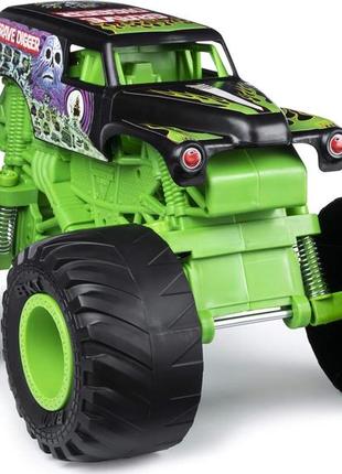 1:10 ! 42 см гигант машина hot wheels monster jam хот вілс giant grave digger truck3 фото