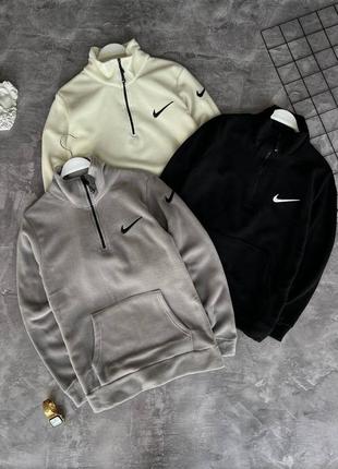 Фліска флісовый світшот найк fleece zip sweatshirt nike