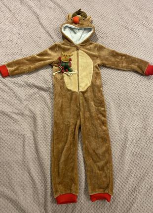 Карнавальный костюм, костюм оленя для мальчика