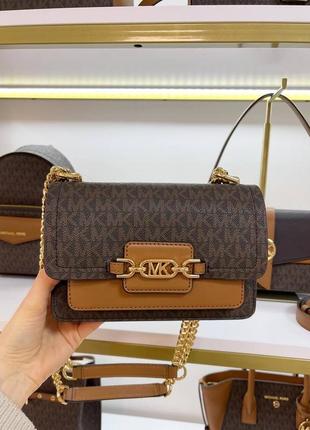 Сумка брендовая michael kors heather extra-small crossbody bag оригинал на подарок2 фото