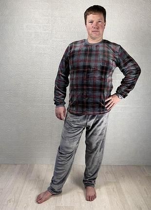 Піжама тепла махрова піжама махра вельсофт